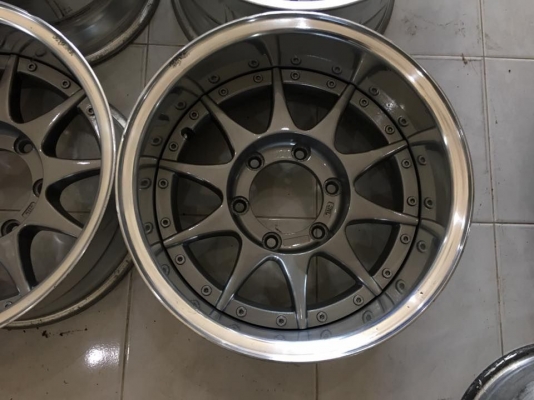 ขายล้อ ENKEI HR385 2 ชิ้นแท้ 15x8.5 ลบ35 6รูกระบะ ลึกๆ ประมูลญี่ปุ่น ขายล้อ ENKEI HR385 2 ชิ้นแท้ 15x8.5 ลบ35 6รูกระบะ ลึกๆ ประมูลญี่ปุ่น