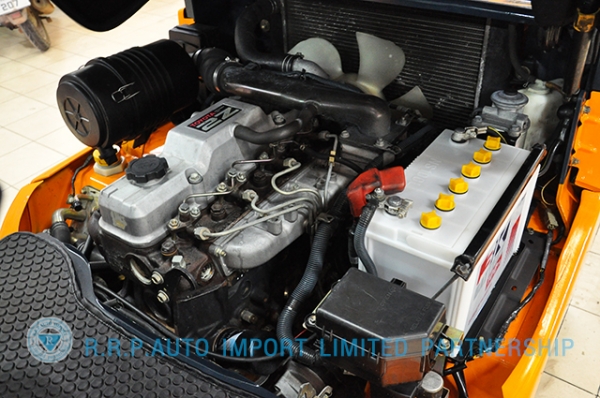 ขายรถโฟล์คลิฟท์มือสอง TOYOTA รุ่น7FD25-21850 นำเข้าจากประเทศญี่ปุ่น 100\% ไม่เคยใช้งานในไทย