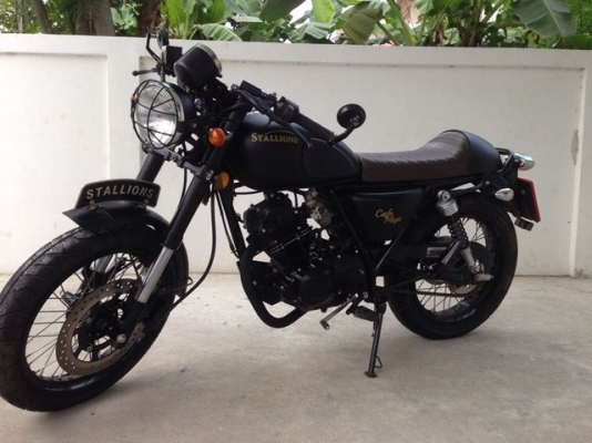 Stallions Centaur Cafe Mega รุ่นพิเศษ ปี2016 รถ 3 เดือนใหม่วิ่งน้อย สภาพใหม่