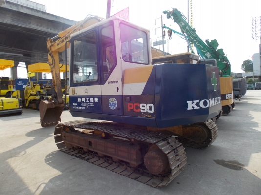 มาแล้ว รถขุด komatsu pc90 รถมือ 2 นำเข้ามาเองโดยตรงจากญี่ปุ่น