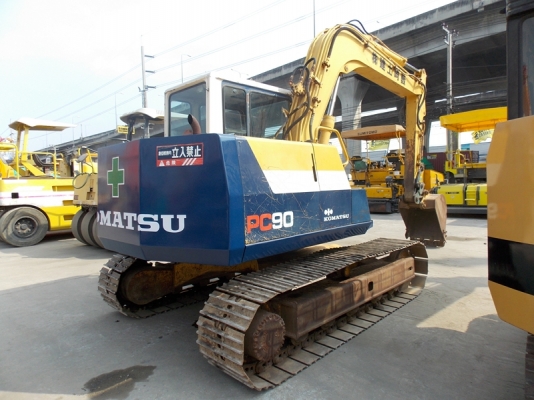 มาแล้ว รถขุด komatsu pc90 รถมือ 2 นำเข้ามาเองโดยตรงจากญี่ปุ่น