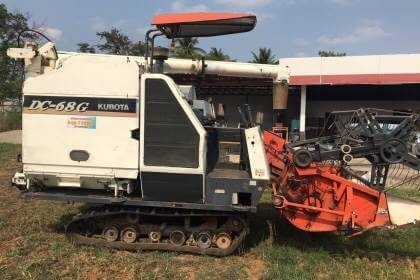 KUBOTA DC68G อุ้ม 265,000 บาท เครื่องดี ช่วงล่างเต็ม ปั้มดี พร้อมเกี่ยว เอกสารชื่อขาย  รถอยู่ จ.สกลนคร  โทร&amp;ไอดีไลน์ 0610710295