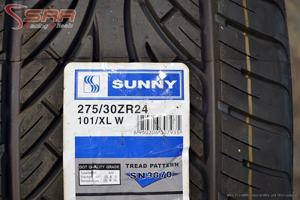 SUNNY SN3870 275/30R24 เส้นละ 7,500 บาท SUNNY SN3870 275/30R24 เส้นละ 7,500 บาท