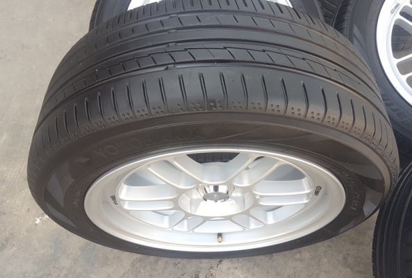 ขายล้อใหม่15 Rpf1 4รู100ยาง195/55/15 ปี14 4 ล้อ ขายล้อใหม่15 Rpf1 4รู100ยาง195/55/15 ปี14 4 ล้อ