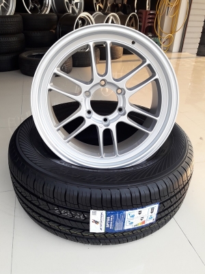ล้อใหม่RPF1 ขอบ18 6รู พร้อมยางใหม่ SPORTRAK 4 ล้อ