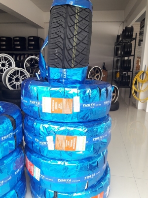 ล้อใหม่TE37 ขอบ18 6รู  พร้อมยางใหม่ YUSTA 4 ล้อ