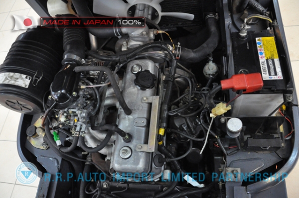 ขายรถโฟล์คลิฟท์มือสอง TOYOTA รุ่น 6FG14-15304 นำเข้าจากประเทศญี่ปุ่น 100\% ไม่เคยใช้งานในไทย