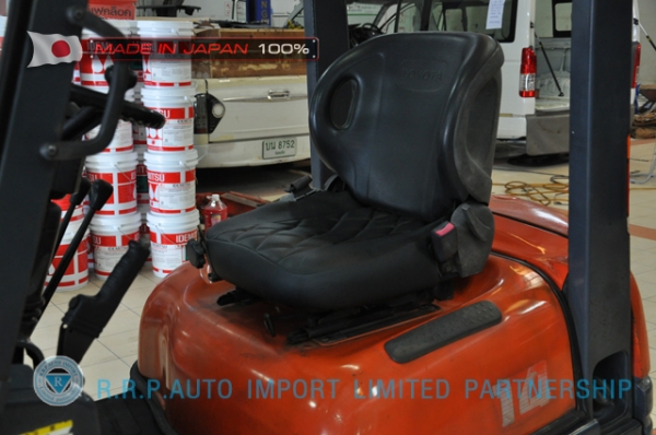 ขายรถโฟล์คลิฟท์มือสอง TOYOTA รุ่น 6FG14-15304 นำเข้าจากประเทศญี่ปุ่น 100\% ไม่เคยใช้งานในไทย