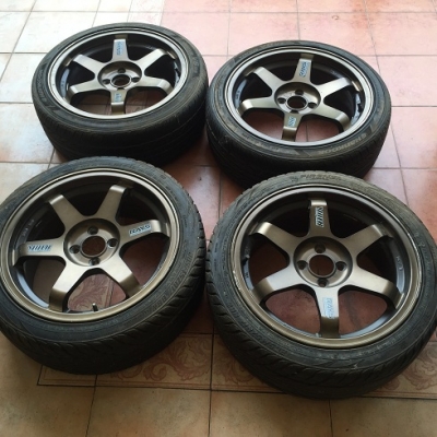 ขายล้อ Volk TE 37 4/100 ขอบ 17