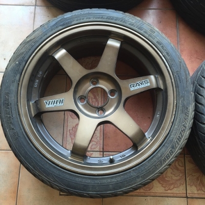 ขายล้อ Volk TE 37 4/100 ขอบ 17