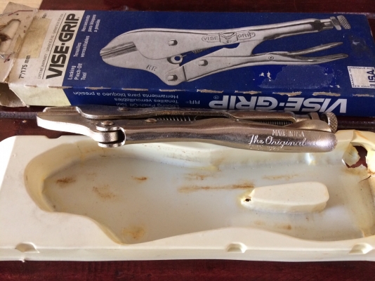 ขายคีมล็อก VISE GRIP RR MADE IN USA.ใหม่เก่าเก็บ
