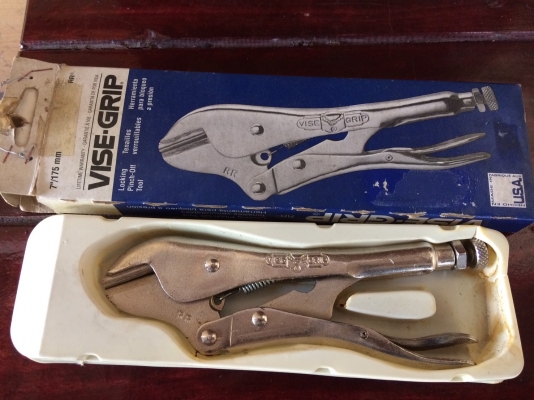 ขายคีมล็อก VISE GRIP RR MADE IN USA.ใหม่เก่าเก็บ