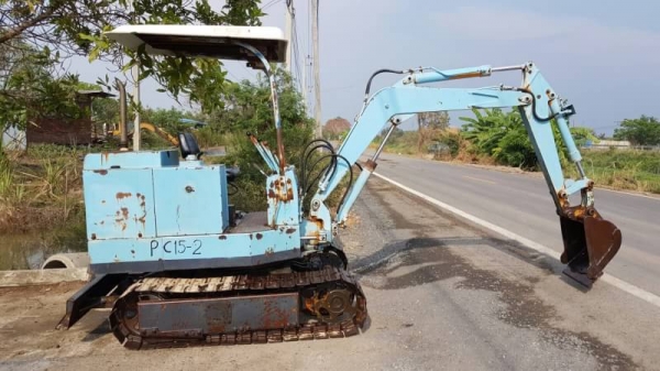 ขายด่วนรถแบคโฮKOMATSUโคมัสซูPC15-2เครื่องโคมัสซูเครื่องดีปั่มแรงรถนอกเพิ่งนำเข้ามาใหม่ยังไม่เคยใช้งานในเมืองไทยเลย