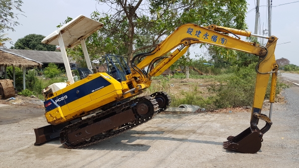 ขายด่วนรถแบคโฮKOMATSUโคมัสซูรุ่นยอดนิยมสวยๆPC20-6เครื่องโคมัสซู3D84เครื่องดีปั่มแรงรถนอกเพิ่งนำเข้ามาใหม่ยังไม่เคยใช้งานในเมืองไทยเลย
