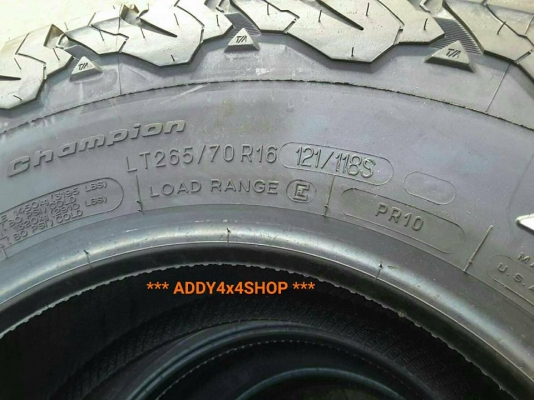 ยางใหม่ BF KO2 USA.265-70-16 ปลายปี15 **เส้นละ 6850** ยางใหม่ BF KO2 USA.265-70-16 ปลายปี15 **เส้นละ 6850**