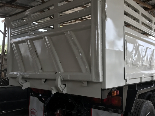 Hino 344 ปี57 ดั้มมีระบบพ่วง  0887700057