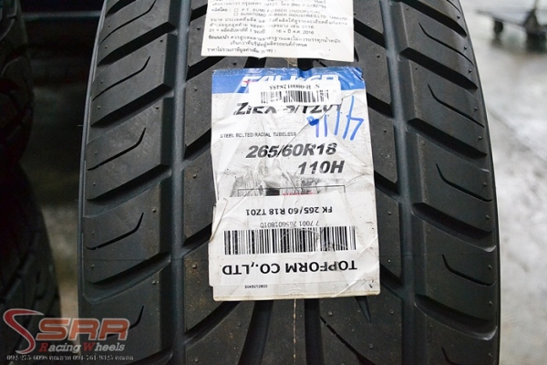 ยาง FALKEN TZ01 265/60R18 เส้นละ 5,000 บาท