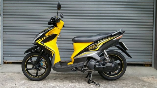 YAMAHA MIO 125 GTX เหลืองดำ ตัว TOP ล้อแม็ก โอนฟรี