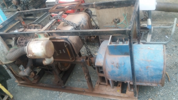 ขายเครื่องปั่นไฟ 20  kva เครื่องติดได้ ไฟออก