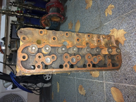 ฝาสูบ KOMATSU PC120-2