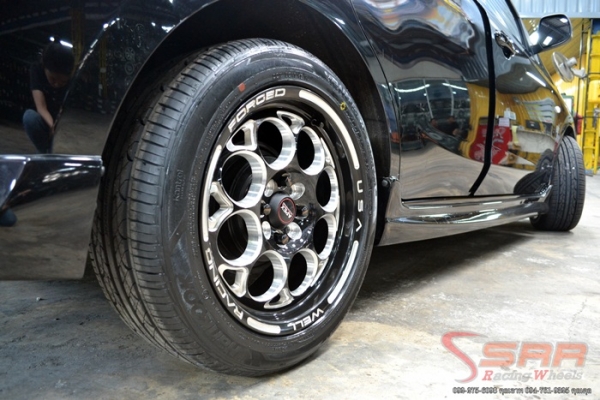 WELD2 ลายลูกโม่ ขอบ15X7 ET35 วงละ 3,500 บาท
