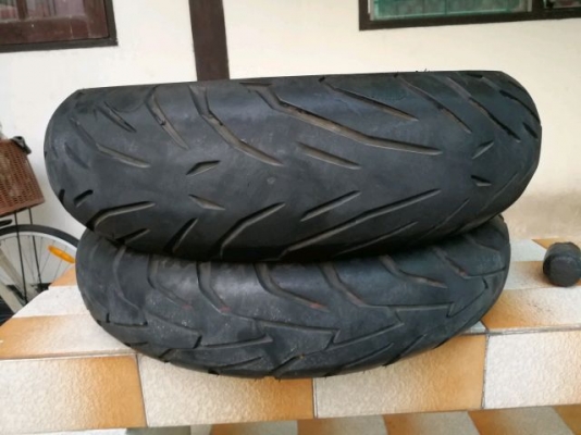 ยางขอบ 17 120 กับ 160 พีราลี่