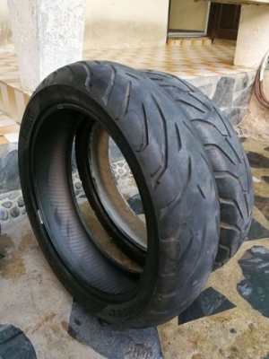 ยางขอบ 17 120 กับ 160 พีราลี่