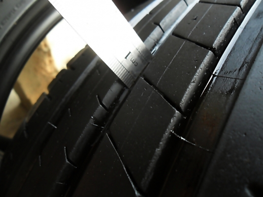 ยางซิ่ง17 มิชลิน 215-45-17ลงพื้นปลายปี14 ดอก8มิล