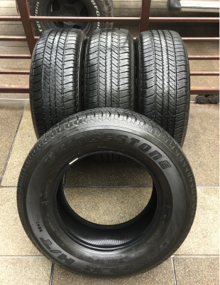 ยางถอดป้ายแดง Bridgestone 265 65 17 ปี15 ดอกเต็ม ไม่มีปะ เนื้อนิ่มๆ ใช้ยาว ราคาเร้าใจ