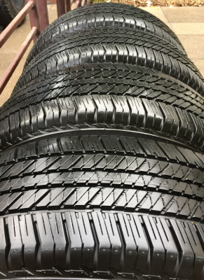 ยางถอดป้ายแดง Bridgestone 265 65 17 ปี15 ดอกเต็ม ไม่มีปะ เนื้อนิ่มๆ ใช้ยาว ราคาเร้าใจ