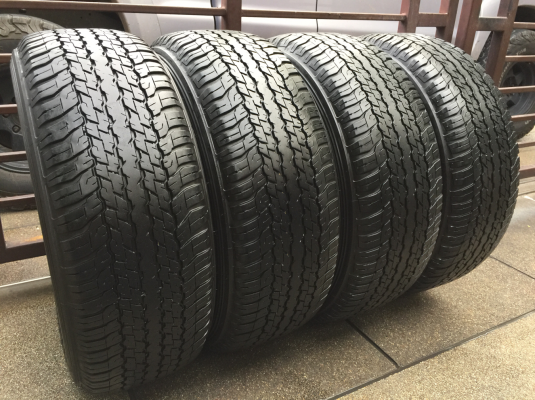 ยาง Dunlop 265 60 18 ปี16 ดอกเต็ม ใช้ยาว ราคาไม่แพง