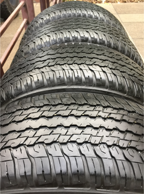 ยาง Dunlop 265 60 18 ปี16 ดอกเต็ม ใช้ยาว ราคาไม่แพง