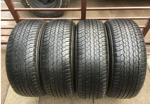 ยาง Dunlop 265 60 18 ปี16 ดอกเต็ม ใช้ยาว ราคาไม่แพง