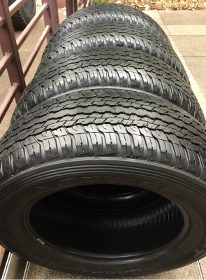 ยาง Dunlop 265 60 18 ปี16 ดอกเต็ม ใช้ยาว ราคาไม่แพง