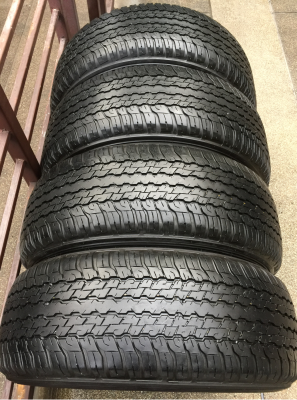 ยาง Dunlop 265 60 18 ปี16 ดอกเต็ม ใช้ยาว ราคาไม่แพง