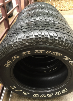 ยาง All Maxxis 265 65 17 ปี14 ดอกเต็ม ใช้ยาว ราคาไม่แพง