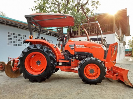 คูโบต้า L3608SP 4 WD  รถเกรด A ใบมีดตราช้าง ผานหลังช้าง ทำงาน 171 ชั่วโมง
