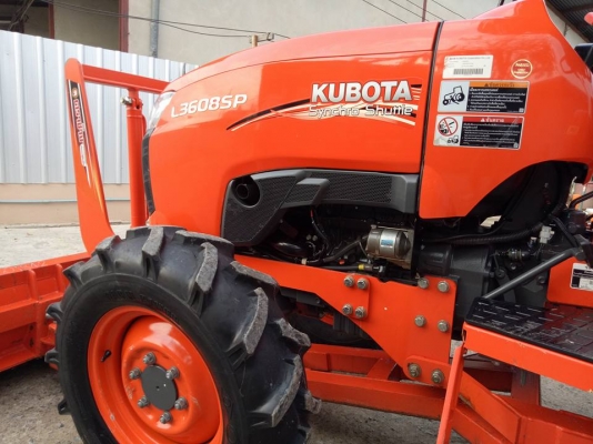 คูโบต้า L3608SP 4 WD  รถเกรด A ใบมีดตราช้าง ผานหลังช้าง ทำงาน 171 ชั่วโมง