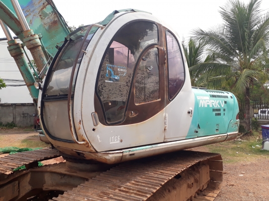 ขายด่วน KOBELCO SK200 MART-5 ธรรมดา สภาพพร้อมใช้งาน เครื่องปั้มดีเยี่ยม ไฟฟ้าครบ โซ่หนาทั้งสองข้าง รุลเลอร์เต็ม เอวแน่น แอร์เย็น รถทำงานเร็วไม่โหลด พร้อมลงงาน เอกสารเล่มทะเบียน