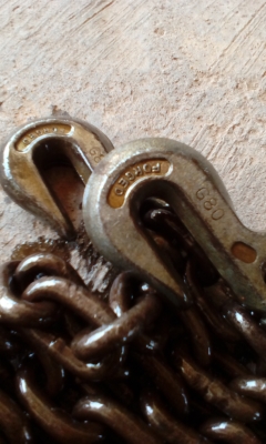 โซ่นอกมีขอ  ขนาด3หุน