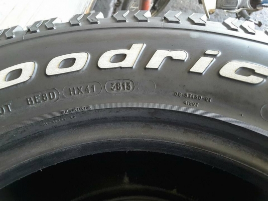 BF KO1 USA. 265-70-16 ปลายปี 13 สภาพสวยๆ 1ชุด BF KO1 USA. 265-70-16 ปลายปี 13 สภาพสวยๆ 1ชุด