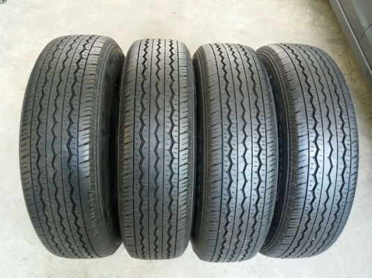 ขายยาง Bridgestone ถอดจากรถตู้ ขนาด 195 R15 ปี 16 ขายยาง Bridgestone ถอดจากรถตู้ ขนาด 195 R15 ปี 16