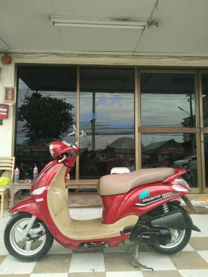 Yamaha Filano สีแดงคลาสิค ปี 2555 สวยน่าใช้ ขับนิ่มสบายมือ Yamaha Filano สีแดงคลาสิค ปี 2555 สวยน่าใช้ ขับนิ่มสบายมือ