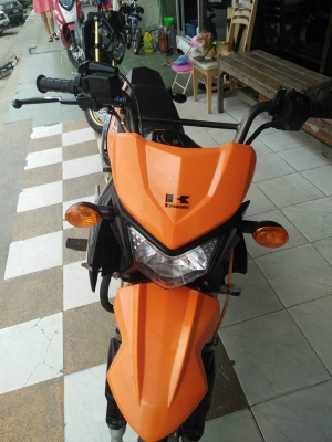 KSR สีส้ม ปี 2555 รถหล่อสปอร์ต เครื่องเดิม ขับดี