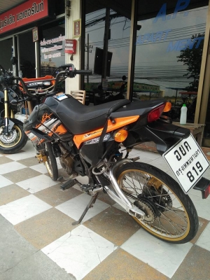 KSR สีส้ม ปี 2555 รถหล่อสปอร์ต เครื่องเดิม ขับดี