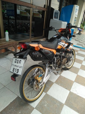 KSR สีส้ม ปี 2555 รถหล่อสปอร์ต เครื่องเดิม ขับดี