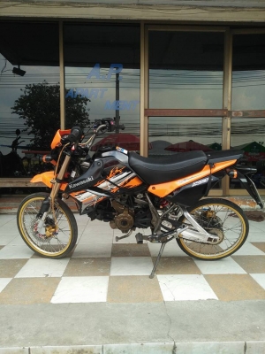 KSR สีส้ม ปี 2555 รถหล่อสปอร์ต เครื่องเดิม ขับดี