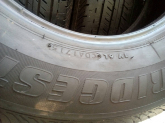 205/70R15 BRIDGESTONE DURAVIS R611 ปี15 มี 3 เส้น tel.063-286-3551,081-427-3941