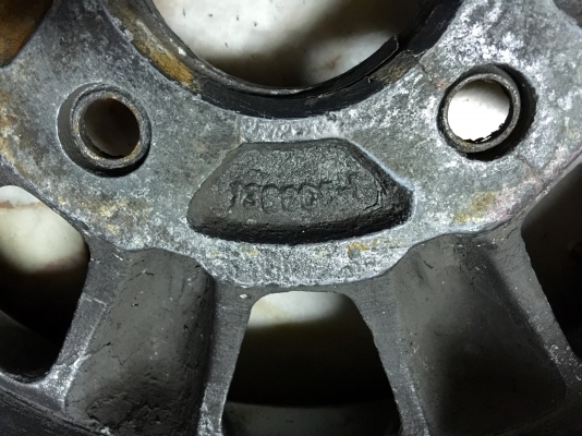 ขายล้อกล้วยเศษงานดิบ COMPE 13" 4 รู 114.3 กว้าง 6" ET15