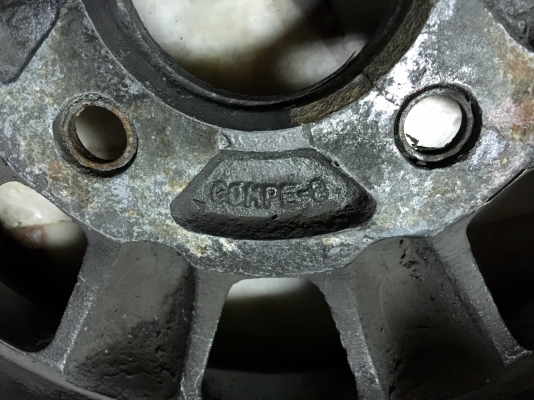 ขายล้อกล้วยเศษงานดิบ COMPE 13" 4 รู 114.3 กว้าง 6" ET15